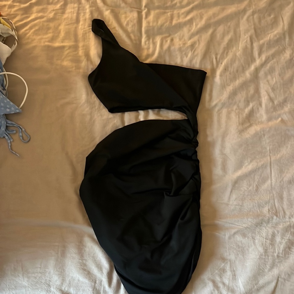 Cut out mini dress